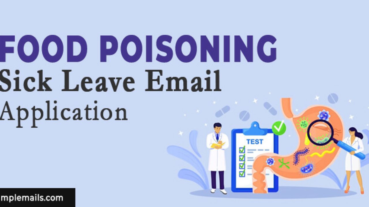 Food Poisoning Sick Leave Email Application Format